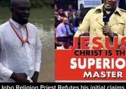 Breaking: Viral Igbo Religion Priest's Shocking Reversal: Recants Senseless Claims Against Jesus Christ's Supreme Power After Warning from Prophet Jeremiah Fufeyin